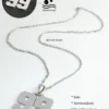 Number 76 Necklace