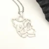 Iran map Necklace