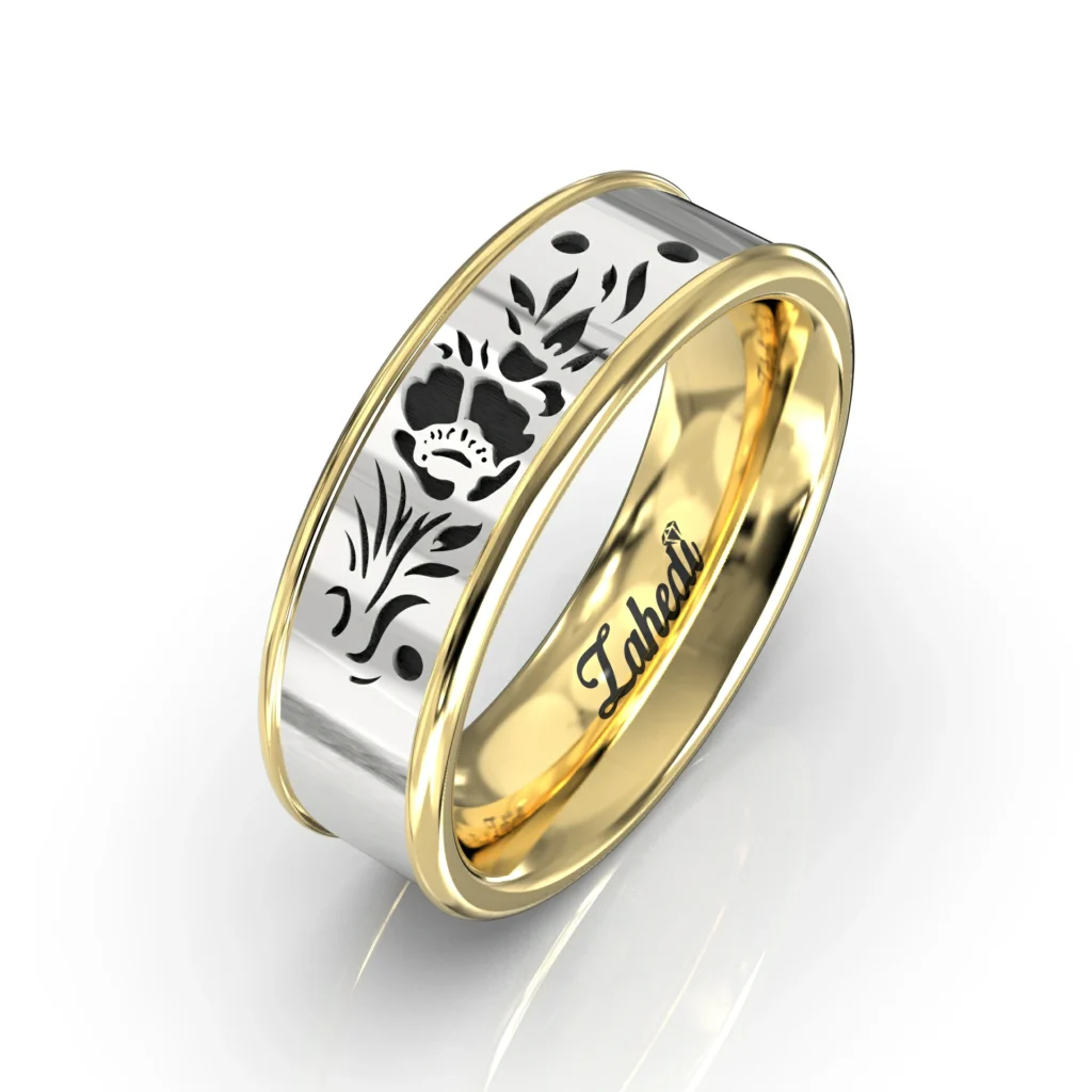 Flower Gold Ring