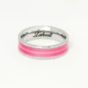 Pink Enamel Ring