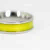 Yellow Enamel Ring