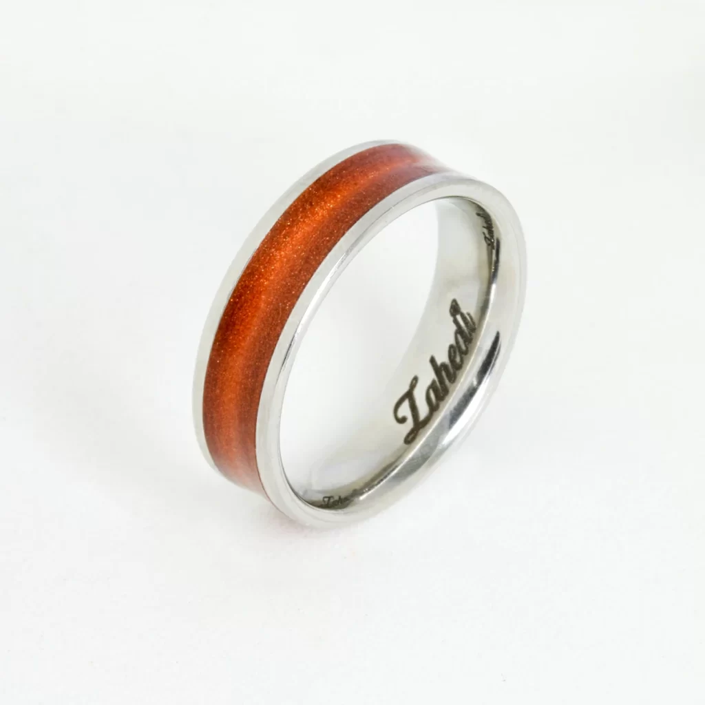 Copper Enamel Ring