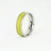 Yellow Enamel Ring