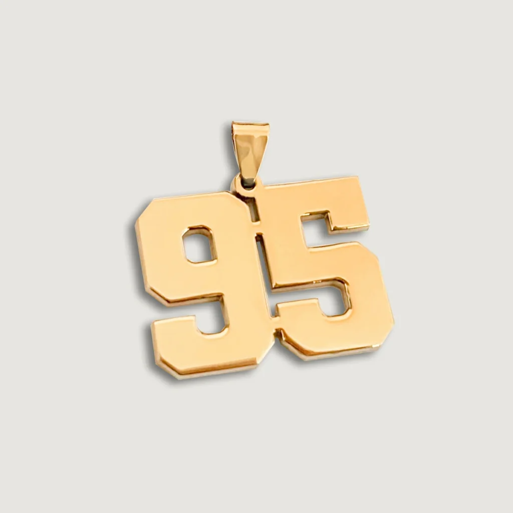 Number 95 Necklace