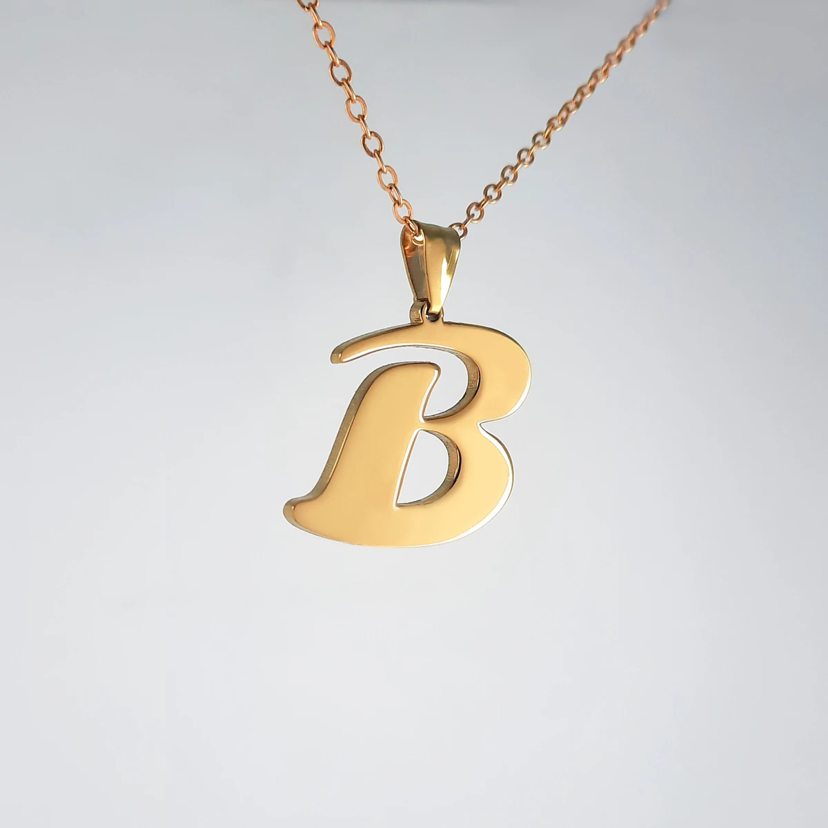 Letter B Necklace