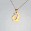 Letter Q Necklace