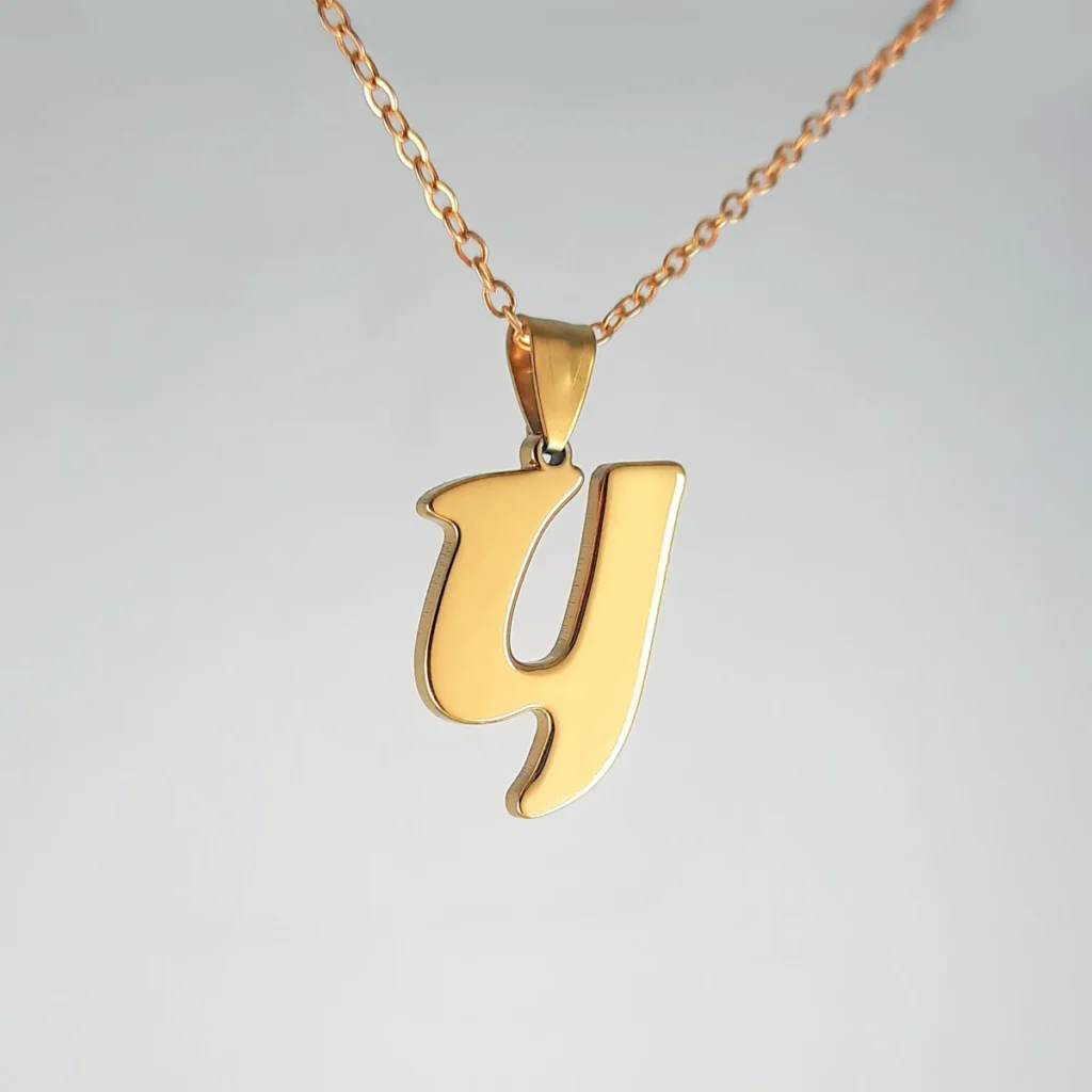 Letter Y Necklace